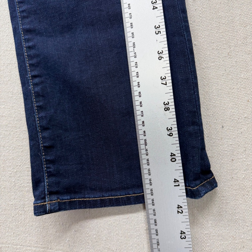 Lucky Brand Sweet Straight Jeans Womens 12/31 Twilight Blue Dark Wash Stretch - Picture 10 of 13